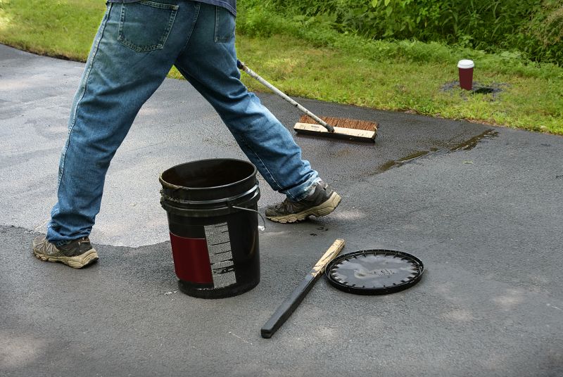 Driveway Salting