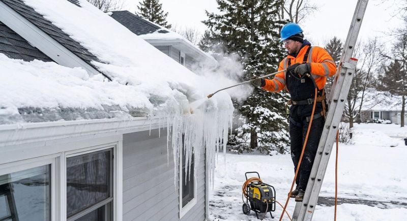 Ice Dam Removal in Olympia, WA