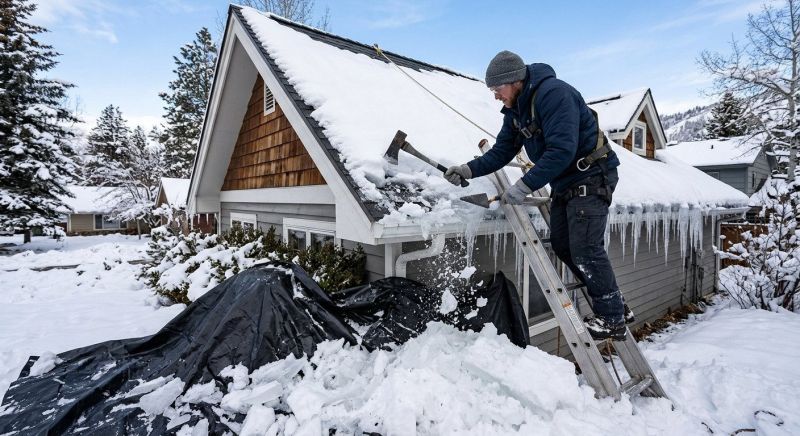 Ice Dam Removal in Puyallup, WA