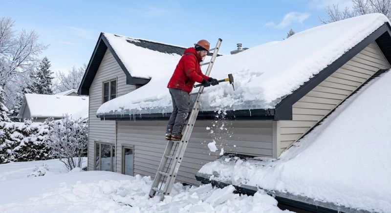 Ice Dam Removal in Gig Harbor, WA
